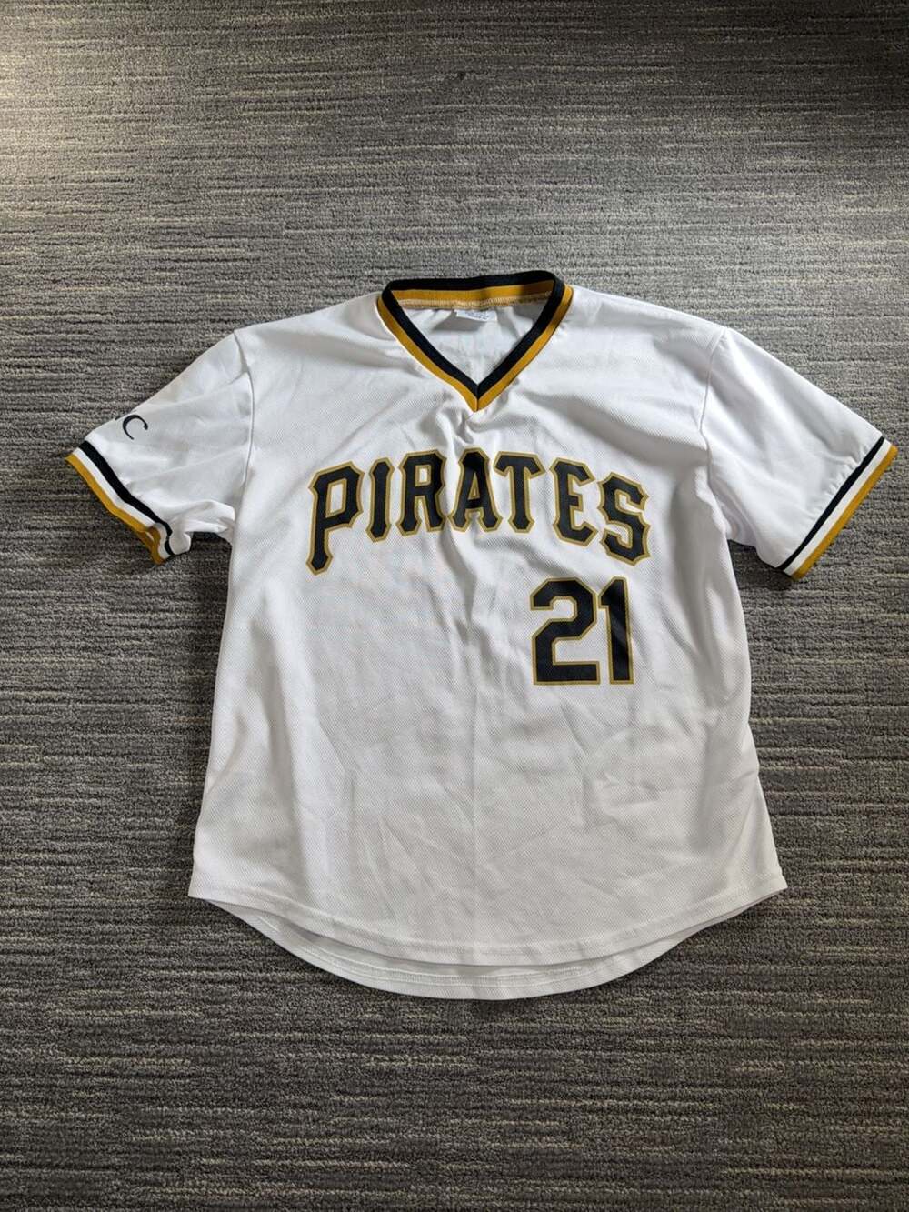 BDA Sports Pittsburgh Pirates Roberto Clemente 21 Youth XL Baseball Jersey